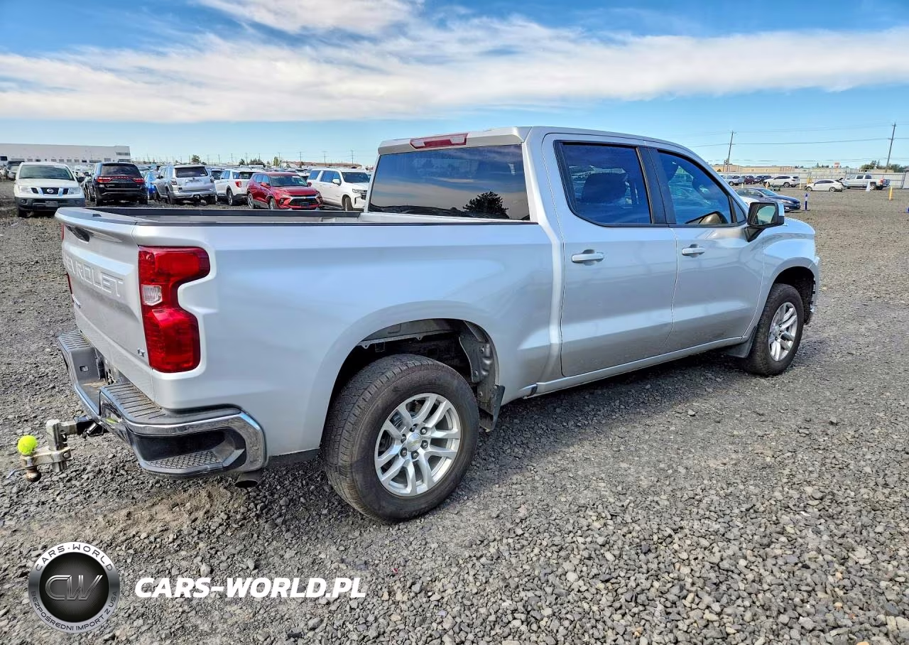 2021 Chevrolet Silverado C1500 Lt VIN:3GCPWCEK6MG447670 - 3