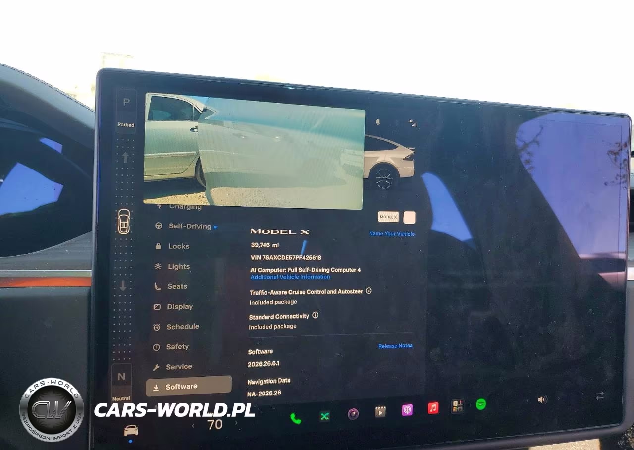 2023 Tesla Model X VIN:7SAXCDE57PF425618 - 9