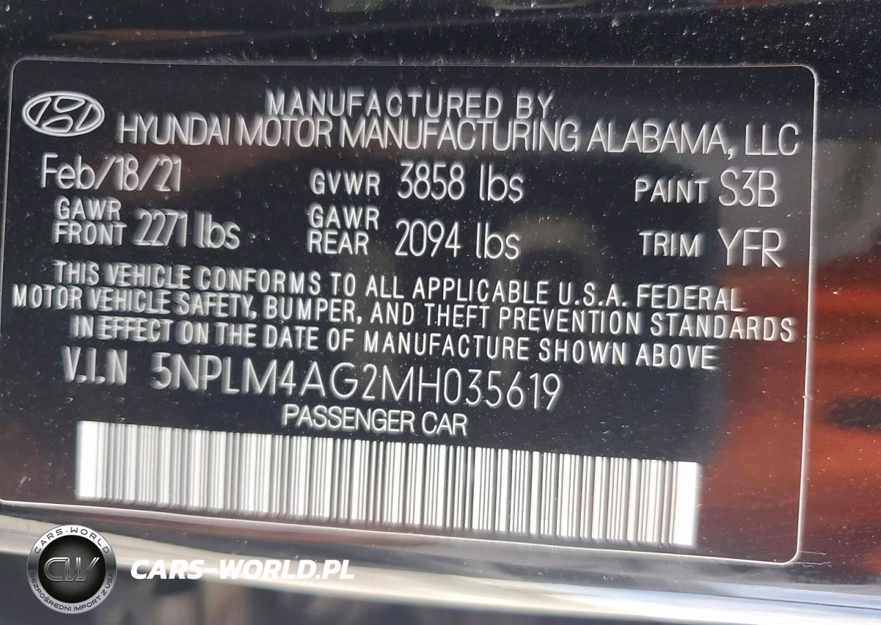 2021 Hyundai Elantra Sel VIN:5NPLM4AG2MH035619 - 13