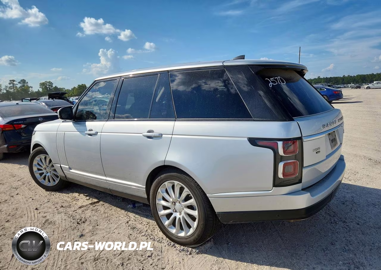 2020 Land Rover Range Rover Hse VIN:SALGS2RU5LA589967 - 2