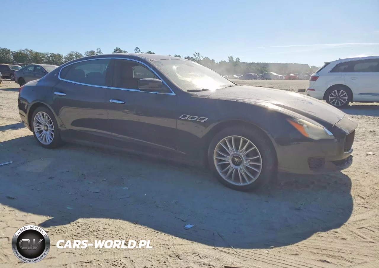 2014 Maserati Quattroporte S VIN:ZAM56RRA9E1094090 - 4