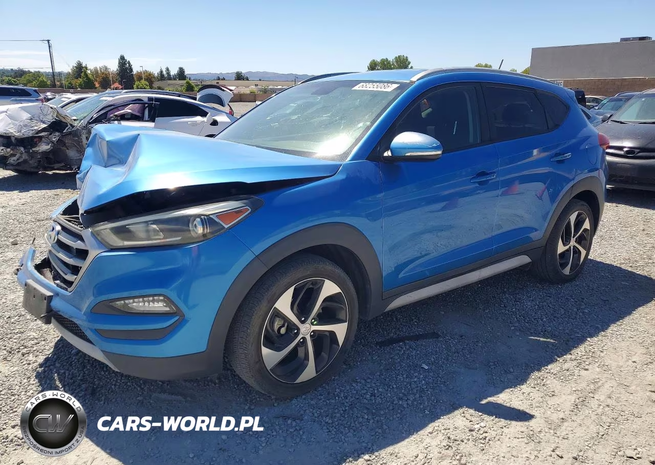2017 Hyundai Tucson Sport VIN:KM8J33A27HU518393 - 1