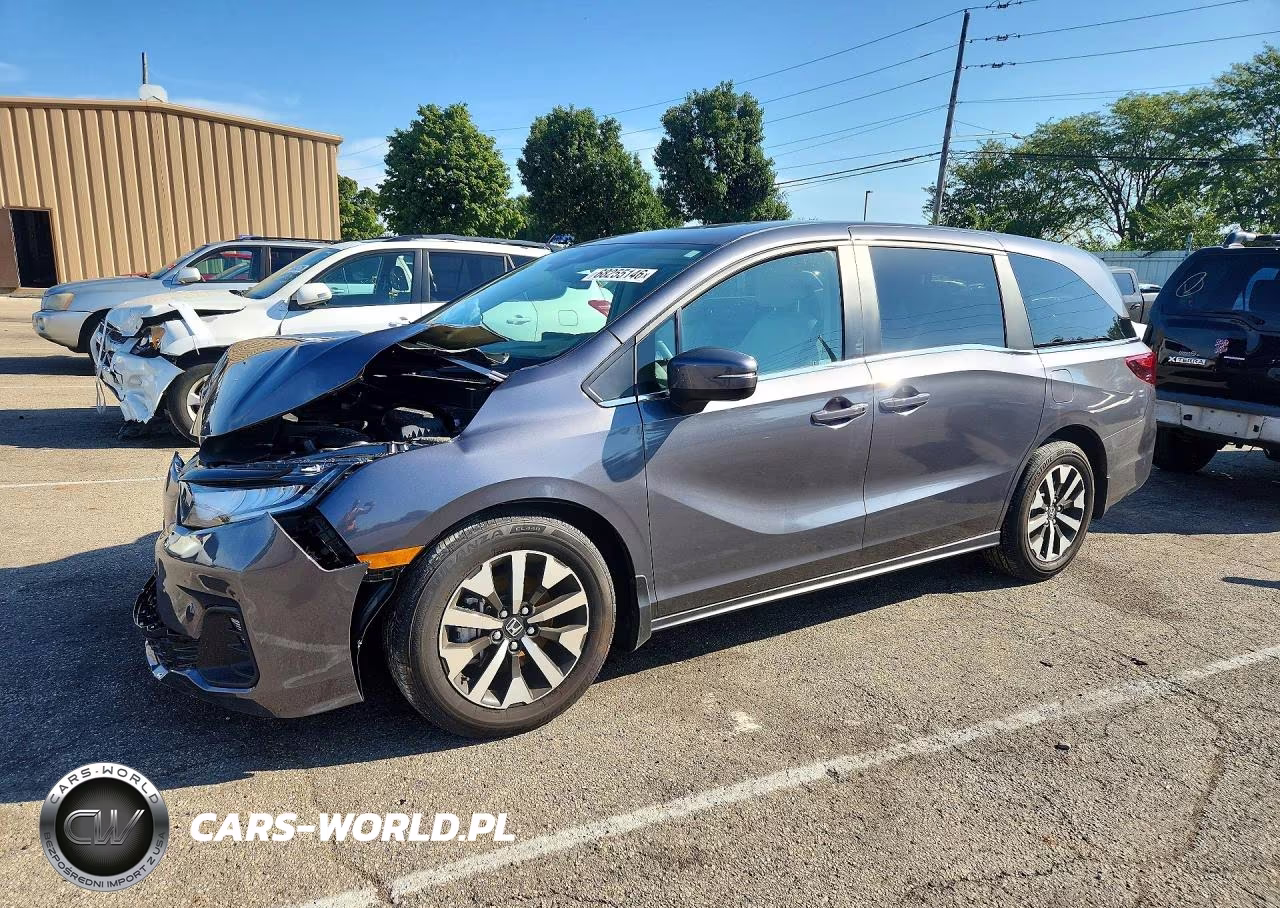2025 Honda Odyssey Exl VIN:5FNRL6H61SB087616 - 1