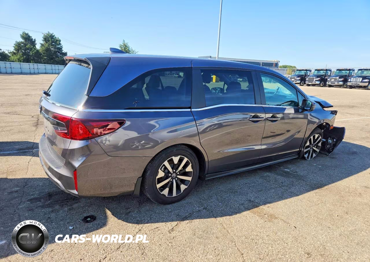 2025 Honda Odyssey Exl VIN:5FNRL6H61SB087616 - 3