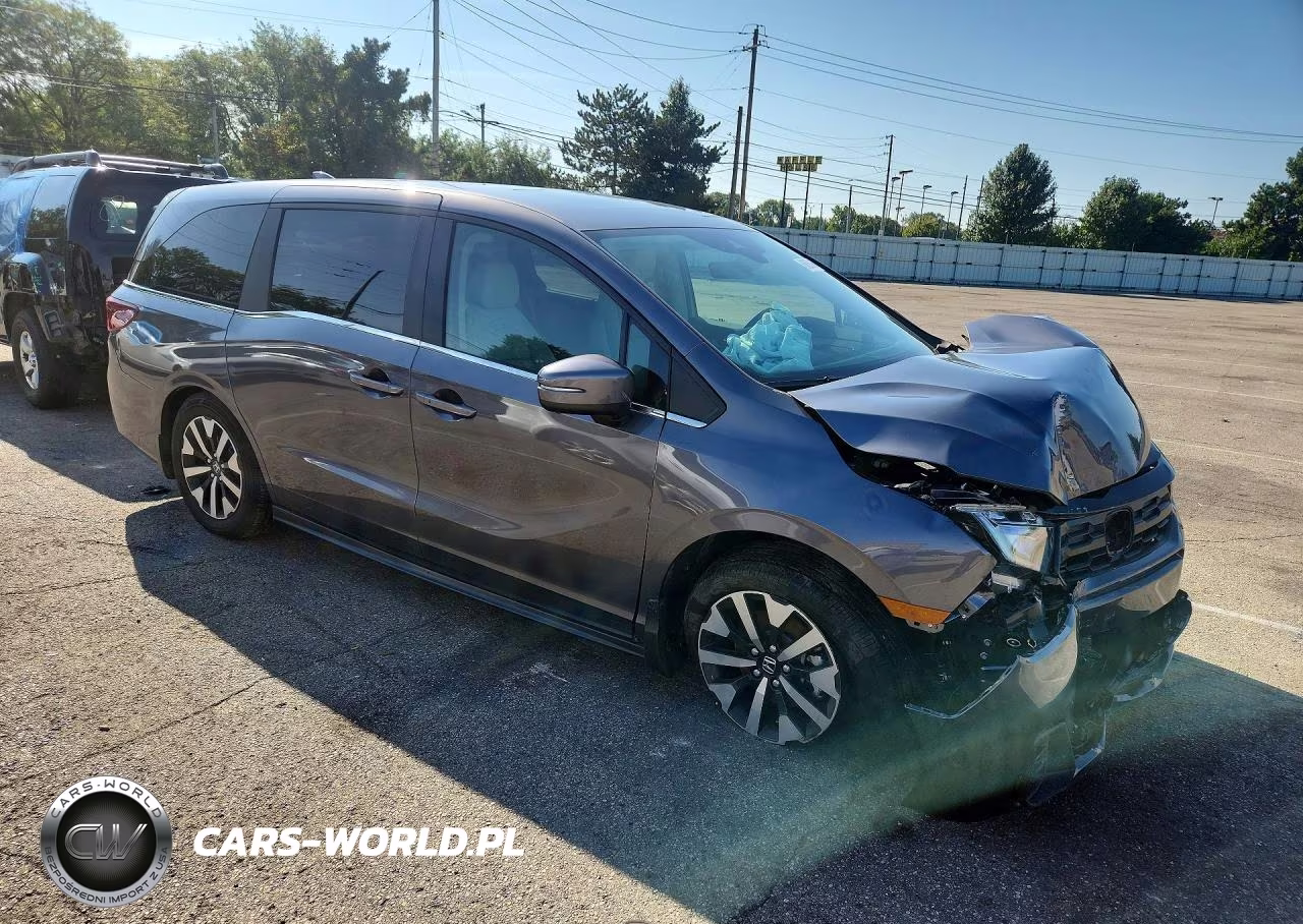 2025 Honda Odyssey Exl VIN:5FNRL6H61SB087616 - 4