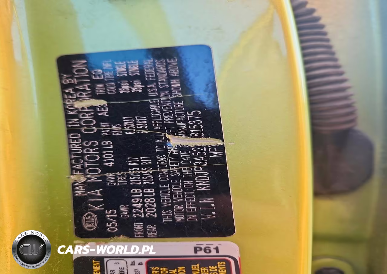 2015 Kia Soul + VIN:KNDJP3A52F7815375 - 12
