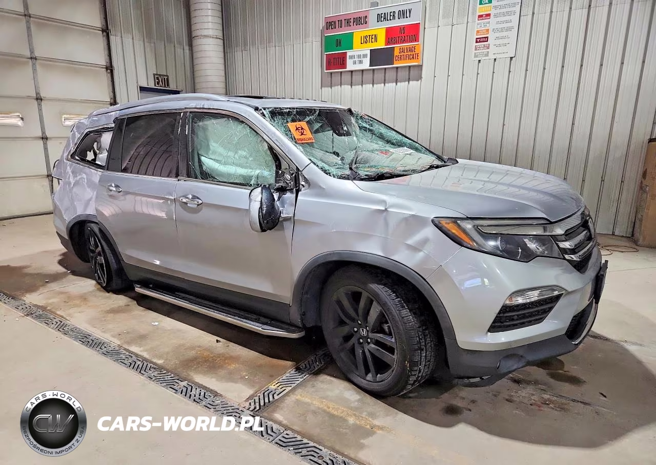 2018 Honda Pilot Elite VIN:5FNYF6H01JB031981 - 4