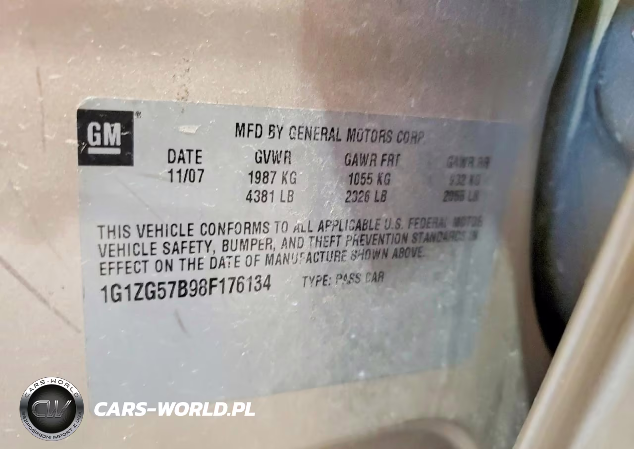 2008 Chevrolet Malibu Ls VIN:1G1ZG57B98F176134 - 13