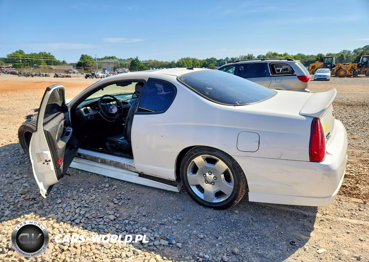 2007 Chevrolet Monte Carlo Ss VIN:2G1WL15C379236855 - 2
