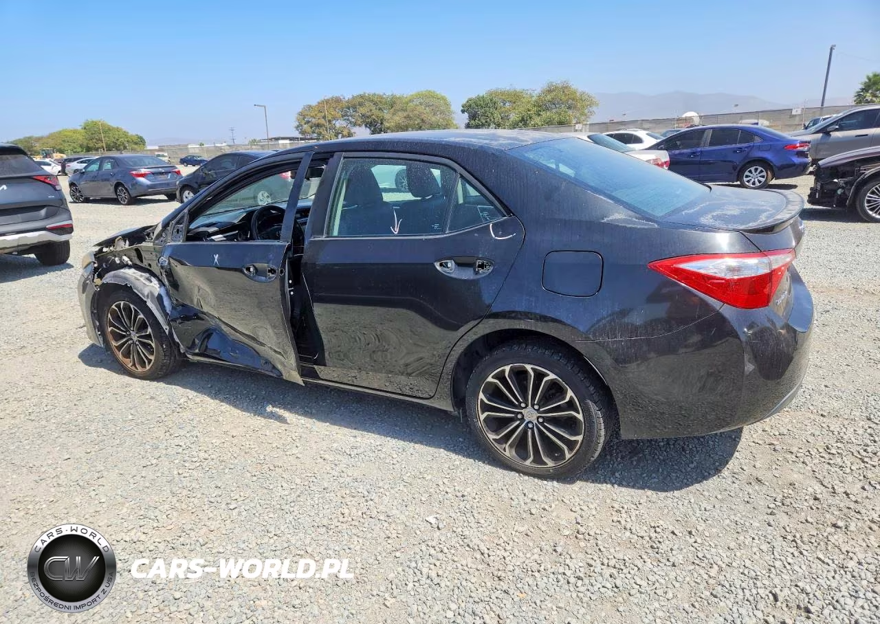 2014 Toyota Corolla S Plus VIN:5YFBURHE3EP069327 - 2