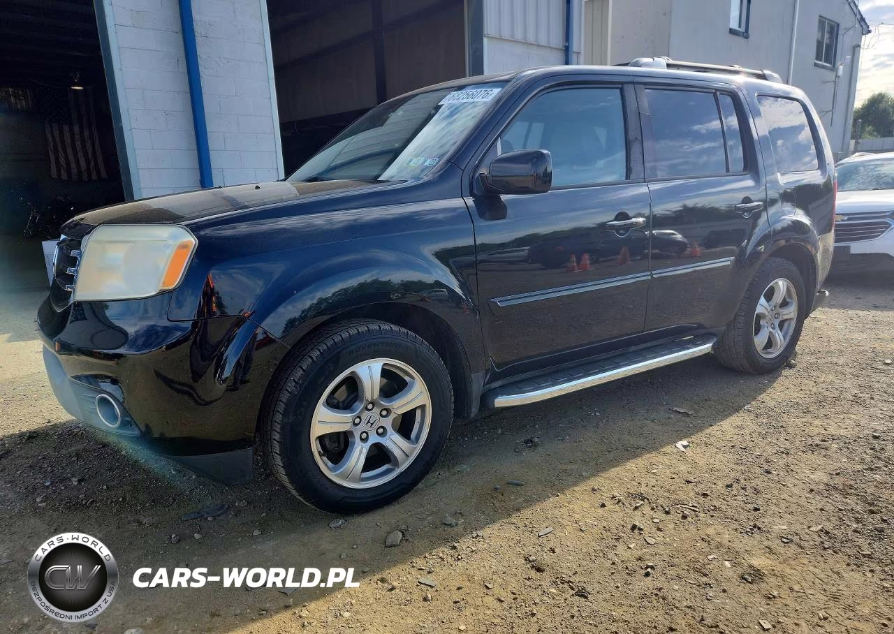 2013 Honda Pilot Exl VIN:5FNYF3H53DB022066 - 1