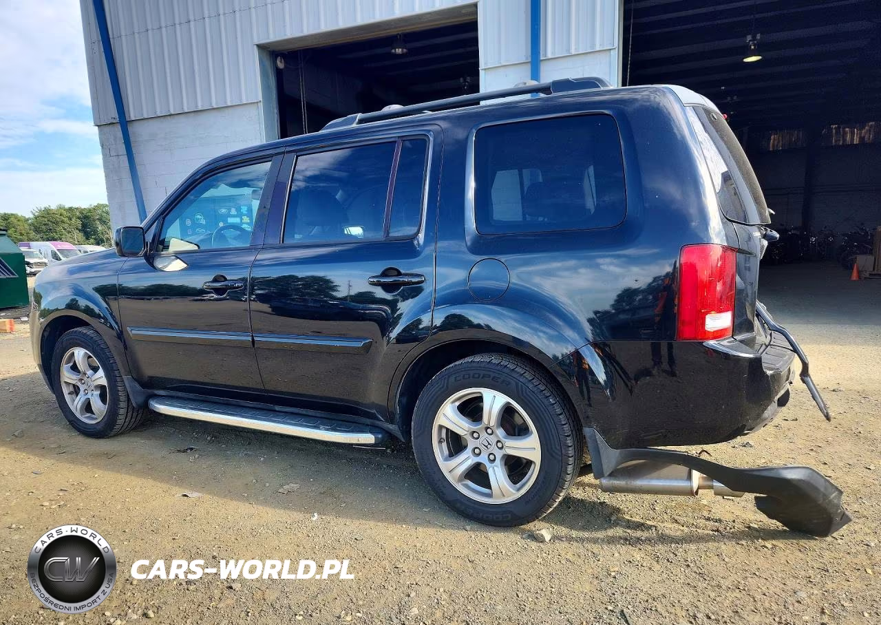 2013 Honda Pilot Exl VIN:5FNYF3H53DB022066 - 2