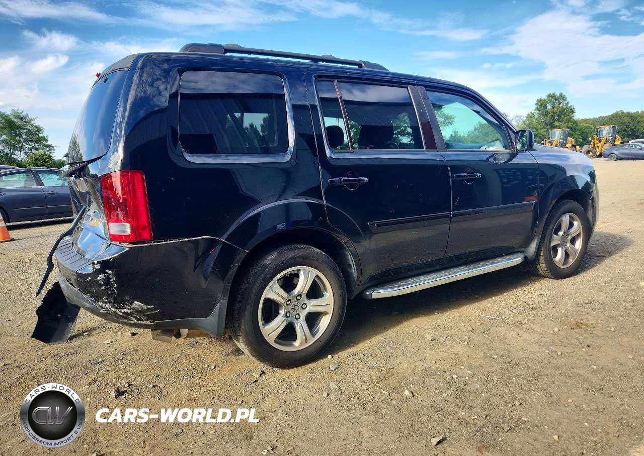 2013 Honda Pilot Exl VIN:5FNYF3H53DB022066 - 3