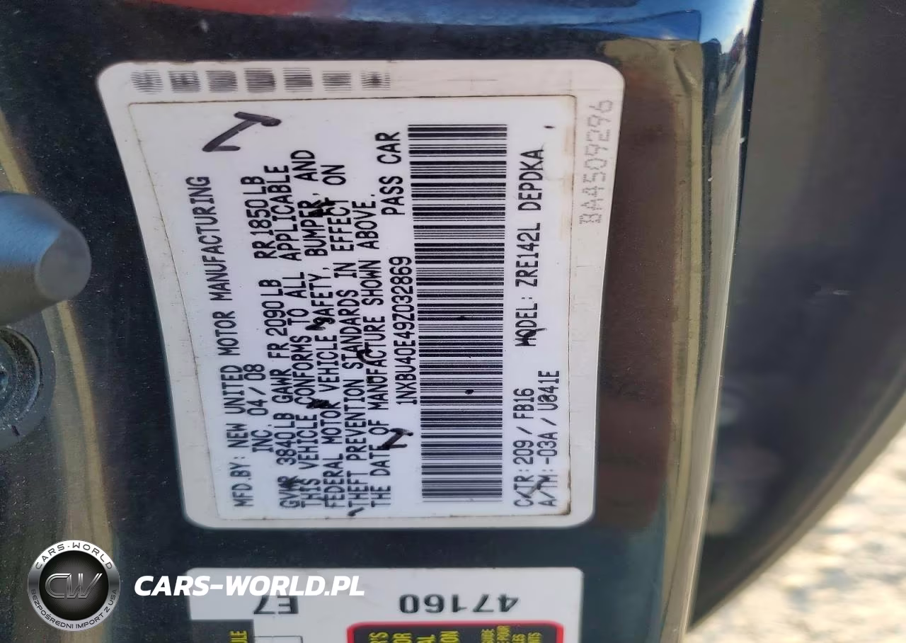 2009 Toyota Corolla Base VIN:1NXBU40E49Z032869 - 13