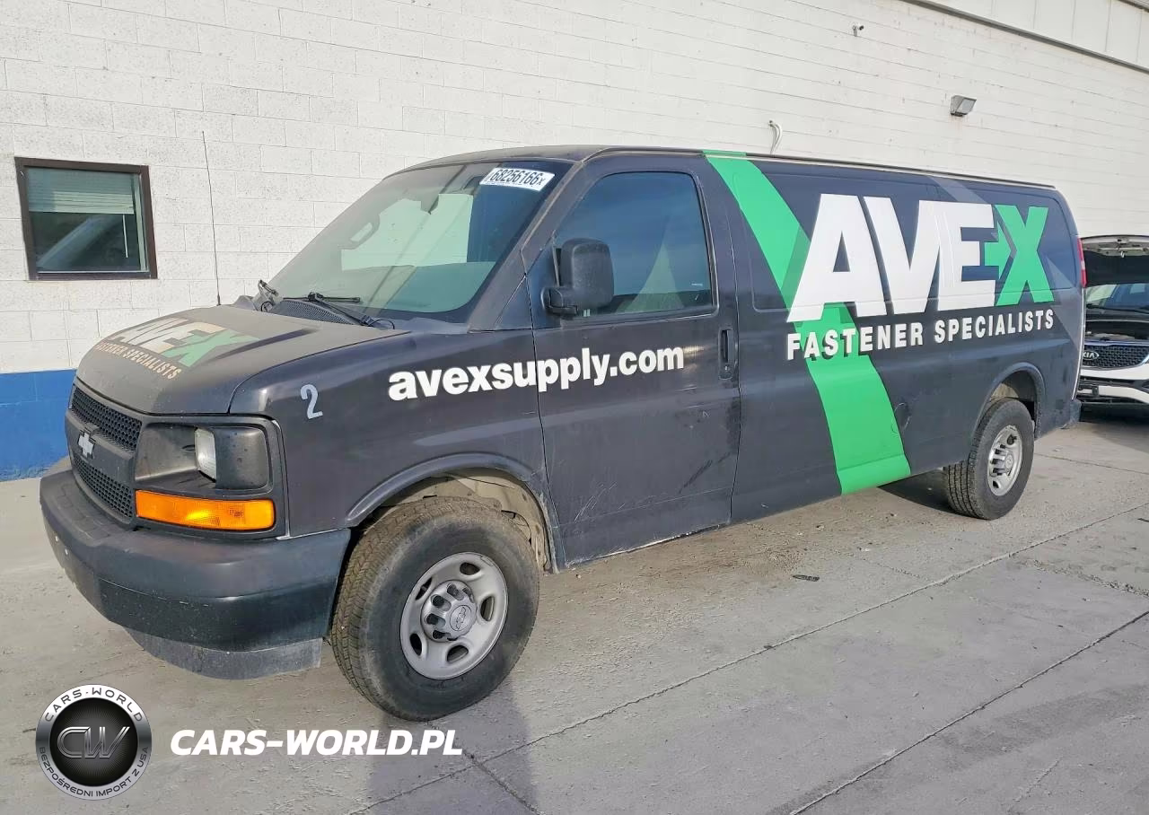 2017 Chevrolet Express 3500 Delivery Van VIN:1GCZGHFG9H1104840 - 1