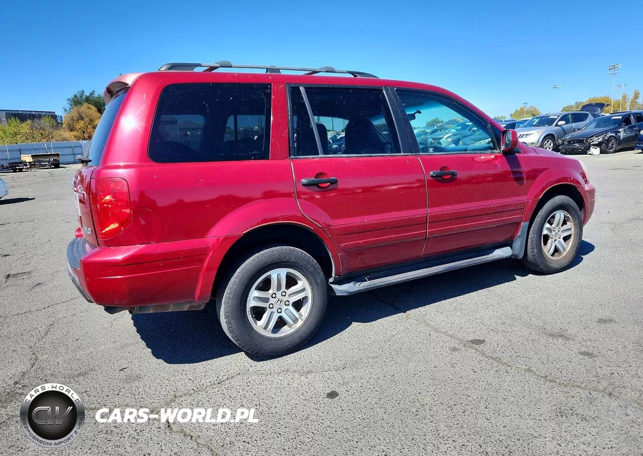 2003 Honda Pilot Exl VIN:2HKYF18653H528981 - 3