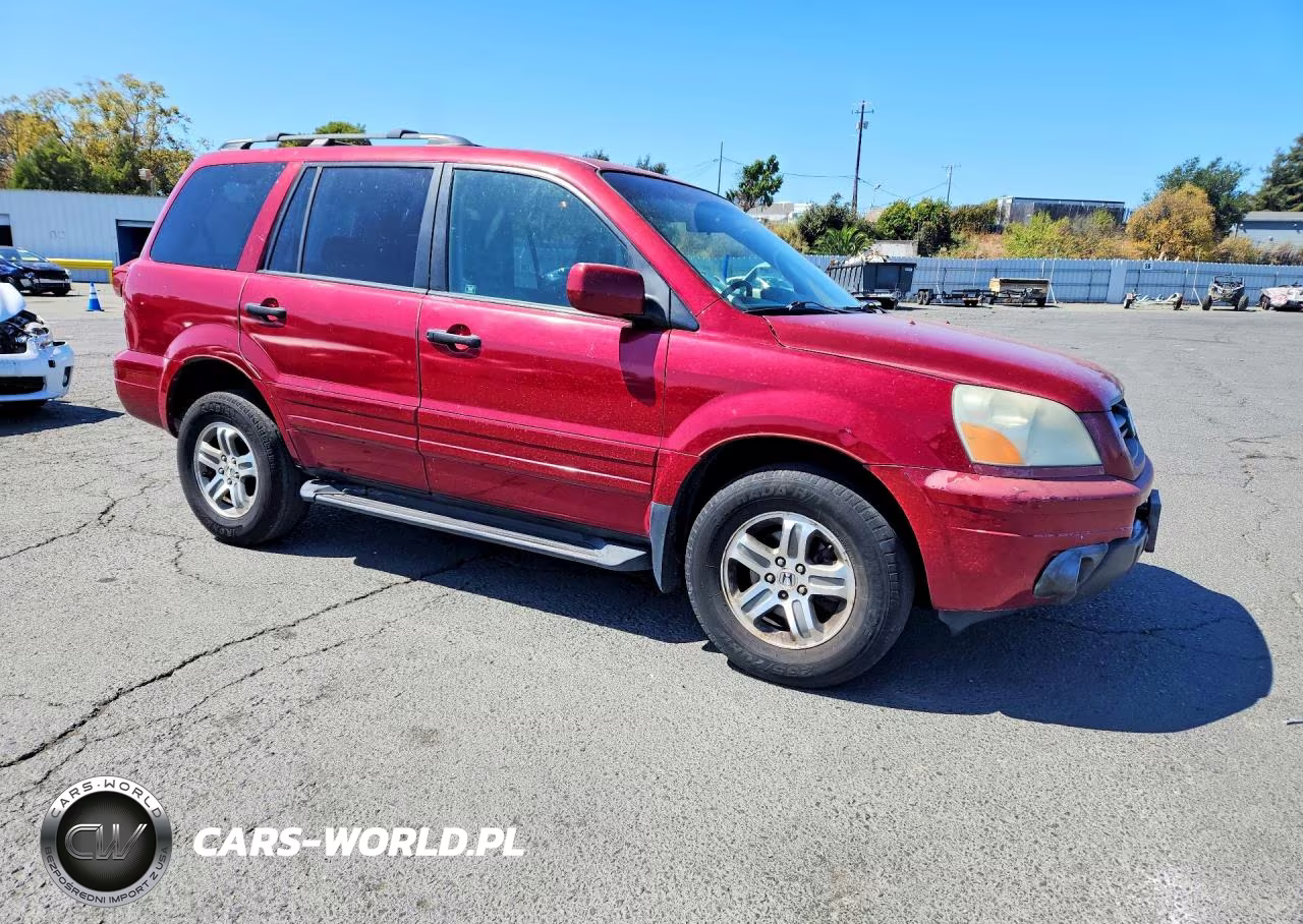 2003 Honda Pilot Exl VIN:2HKYF18653H528981 - 4