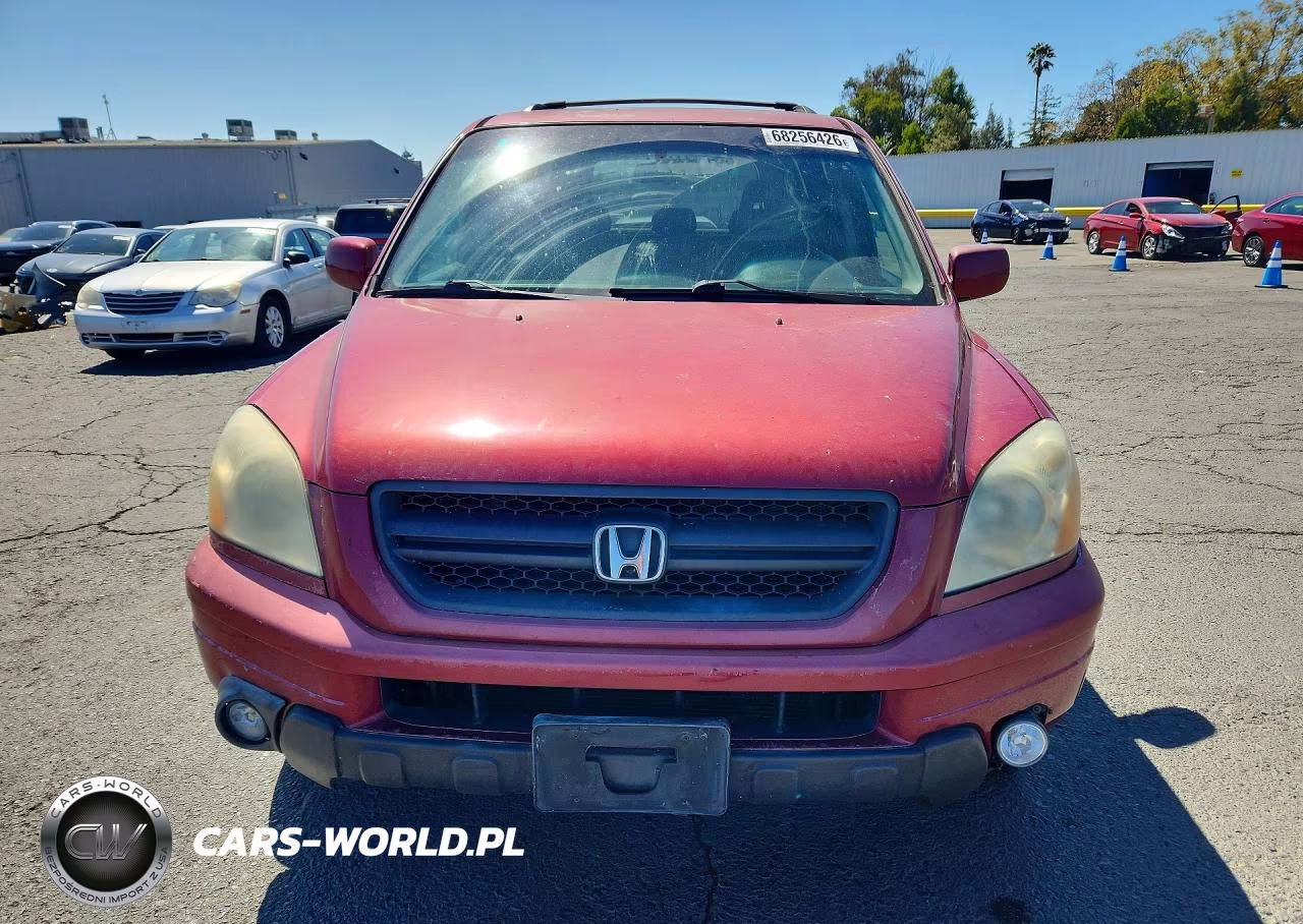 2003 Honda Pilot Exl VIN:2HKYF18653H528981 - 5