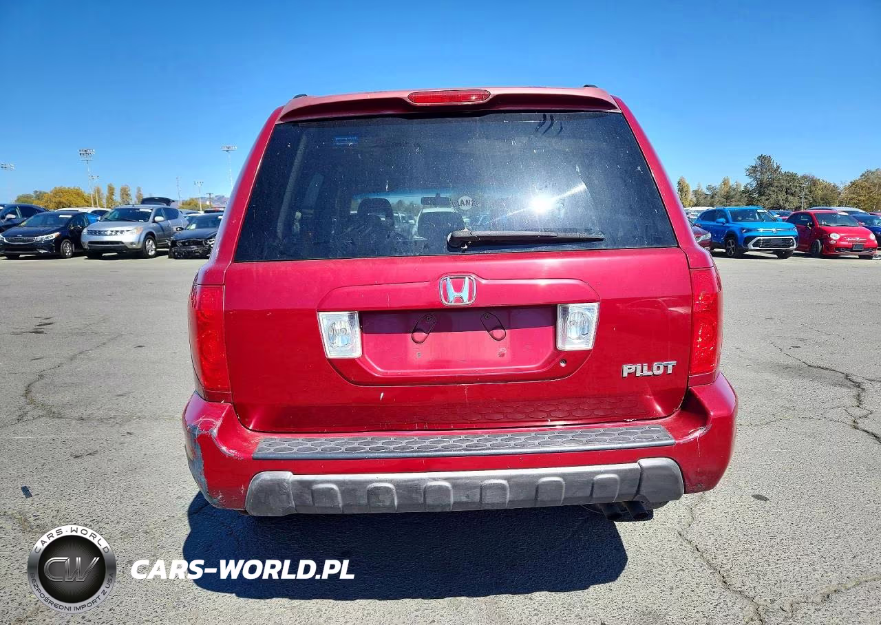 2003 Honda Pilot Exl VIN:2HKYF18653H528981 - 6