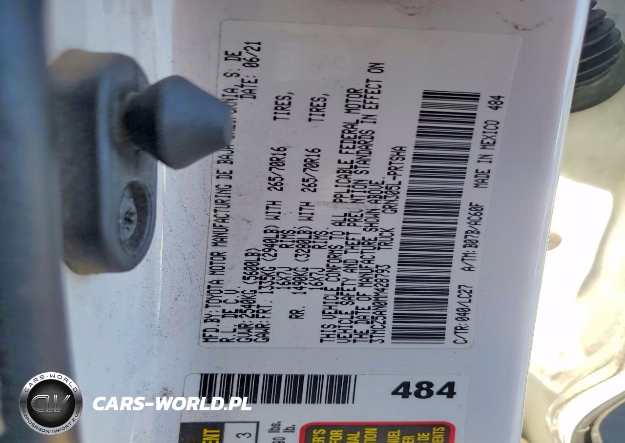 2021 Toyota Tacoma Trd Off-Road VIN:3TMCZ5AN0MM428793 - 12