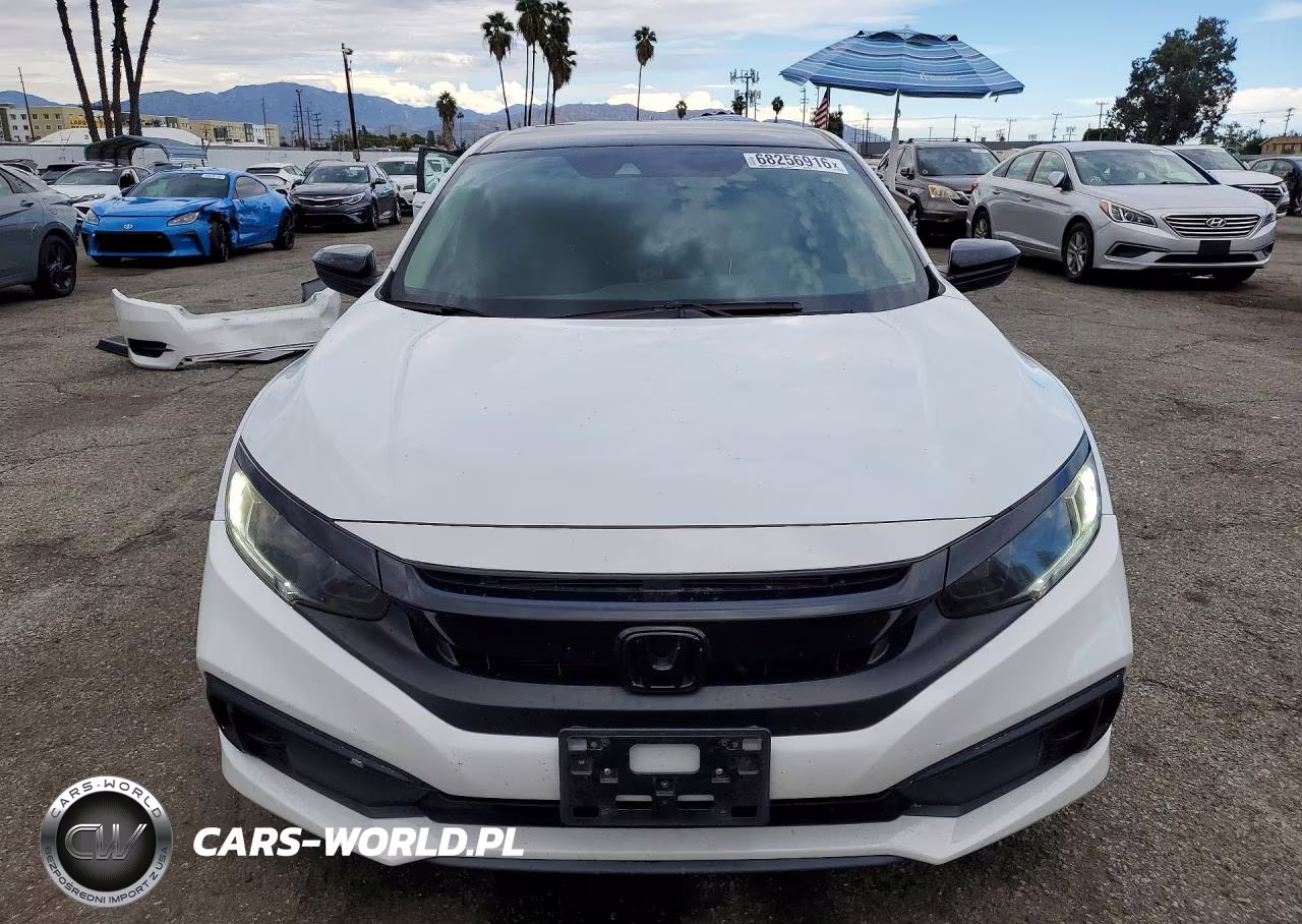 2020 Honda Civic Lx VIN:2HGFC2F63LH571878 - 5