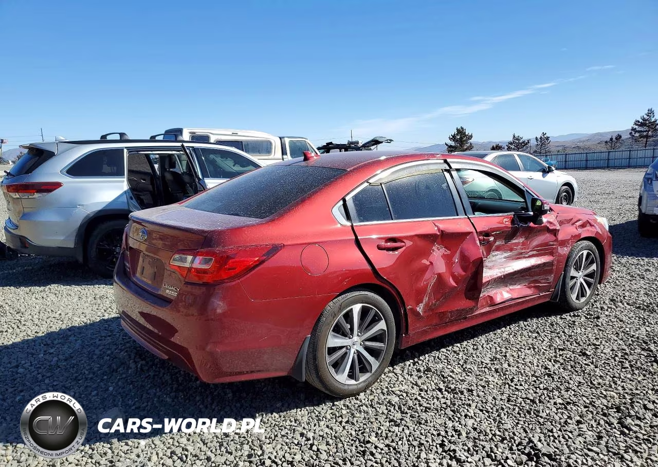 2017 Subaru Legacy 2.5I Limited VIN:4S3BNAN64H3063903 - 3