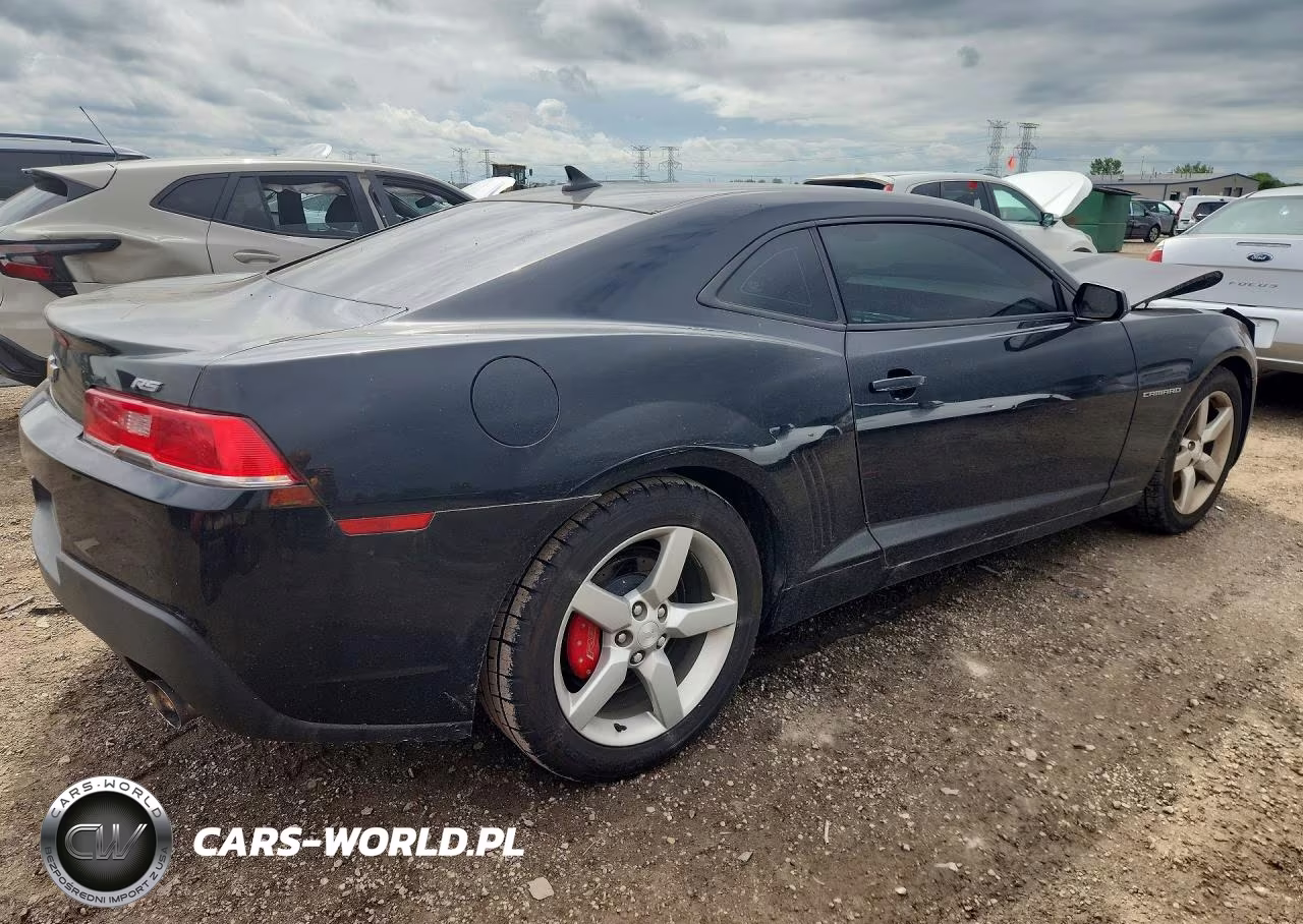 2015 Chevrolet Camaro Lt VIN:2G1FF1E34F9238314 - 3