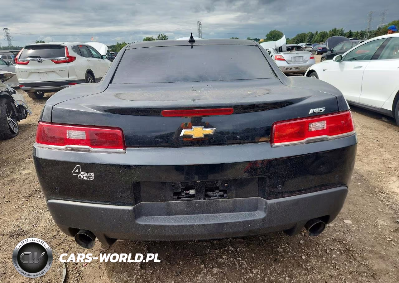 2015 Chevrolet Camaro Lt VIN:2G1FF1E34F9238314 - 6