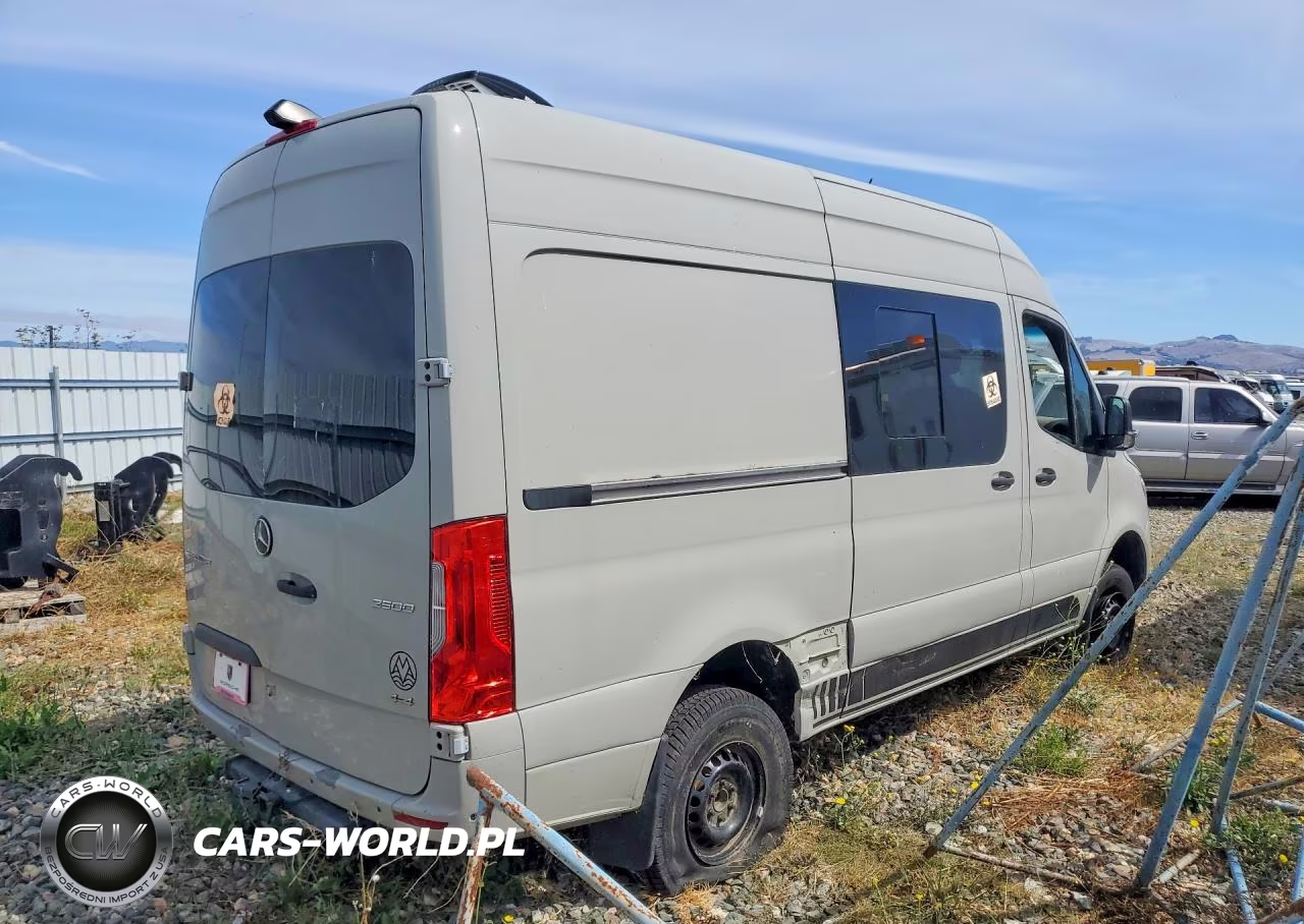2019 Mercedes-Benz Sprinter 2500-3500 Delivery Van VIN:WD4FF0CD9KP191022 - 3
