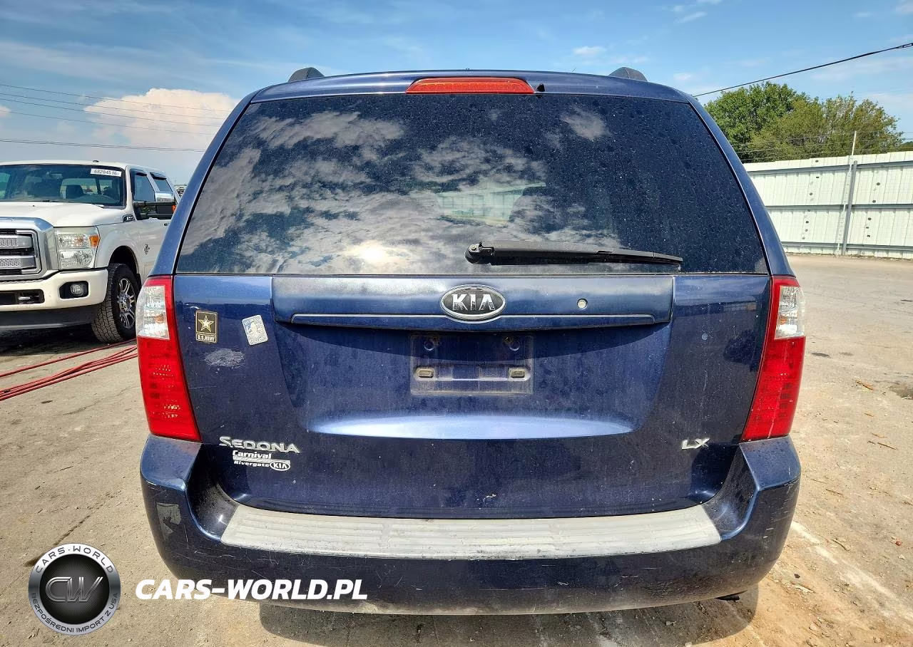 2009 Kia Sedona Lx VIN:KNDMB233296303689 - 6