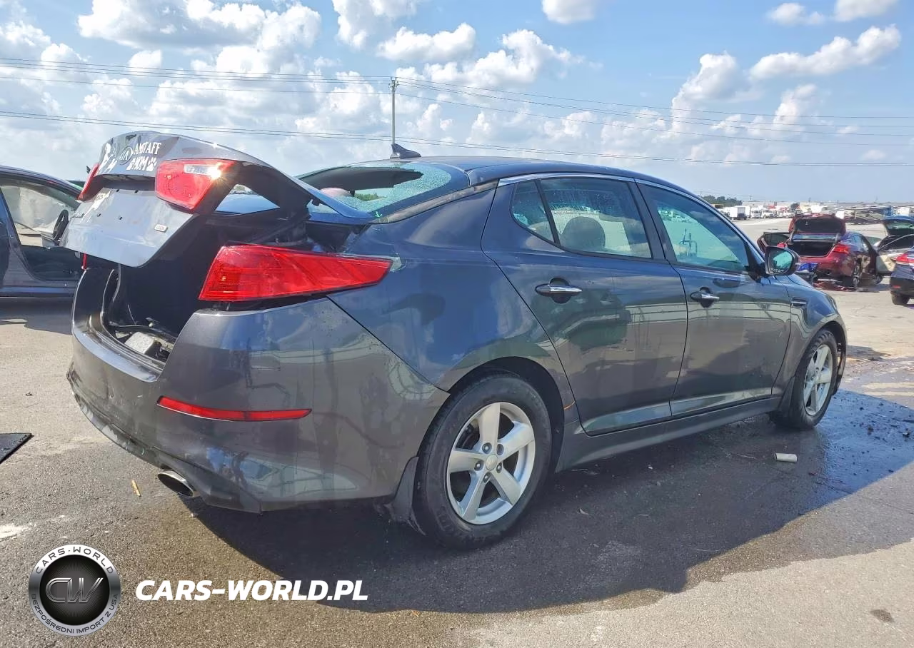 2015 Kia Optima Lx VIN:KNAGM4A74F5646642 - 3