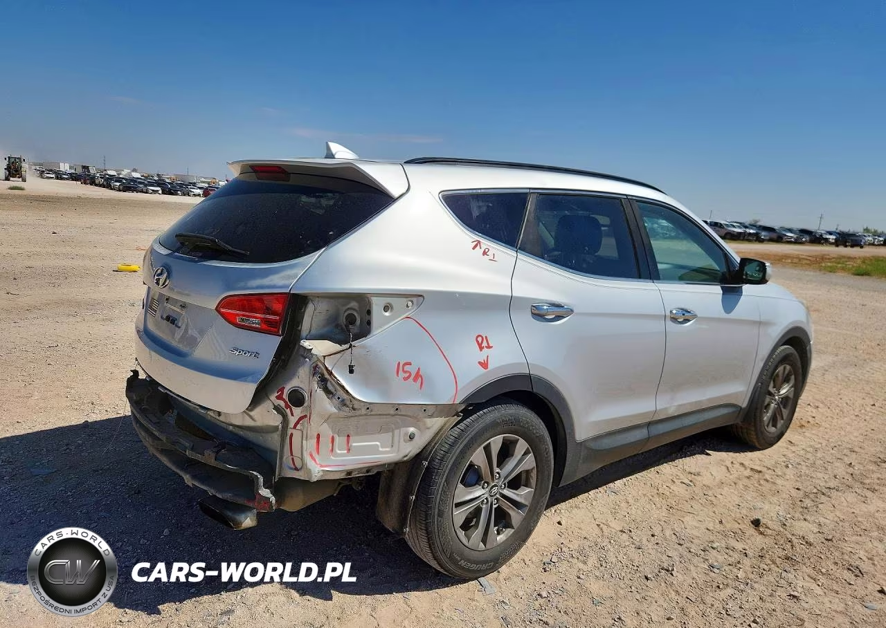 2013 Hyundai Santa Fe Sport 2.4L VIN:5XYZU3LB3DG055522 - 3