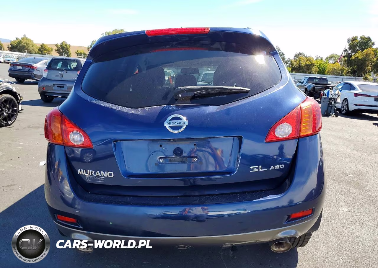 2009 Nissan Murano S VIN:JN8AZ18W79W108106 - 6