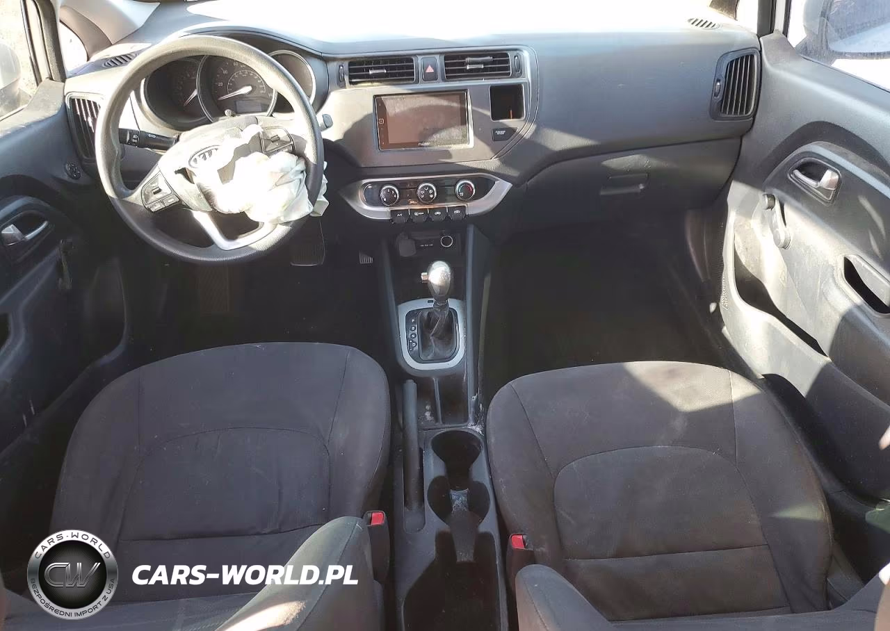 2013 Kia Rio Lx VIN:KNADM4A37D6113417 - 8