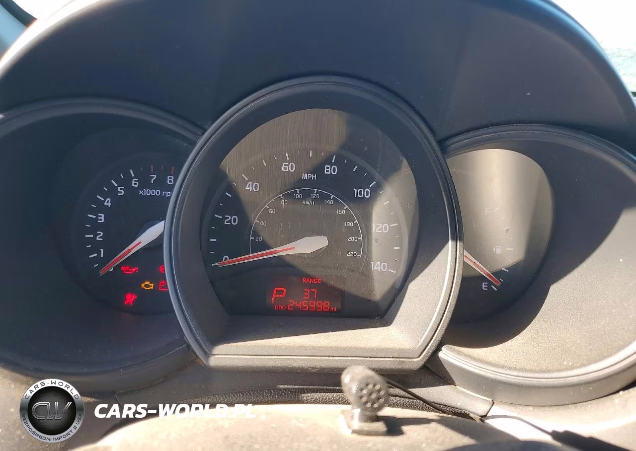2013 Kia Rio Lx VIN:KNADM4A37D6113417 - 9