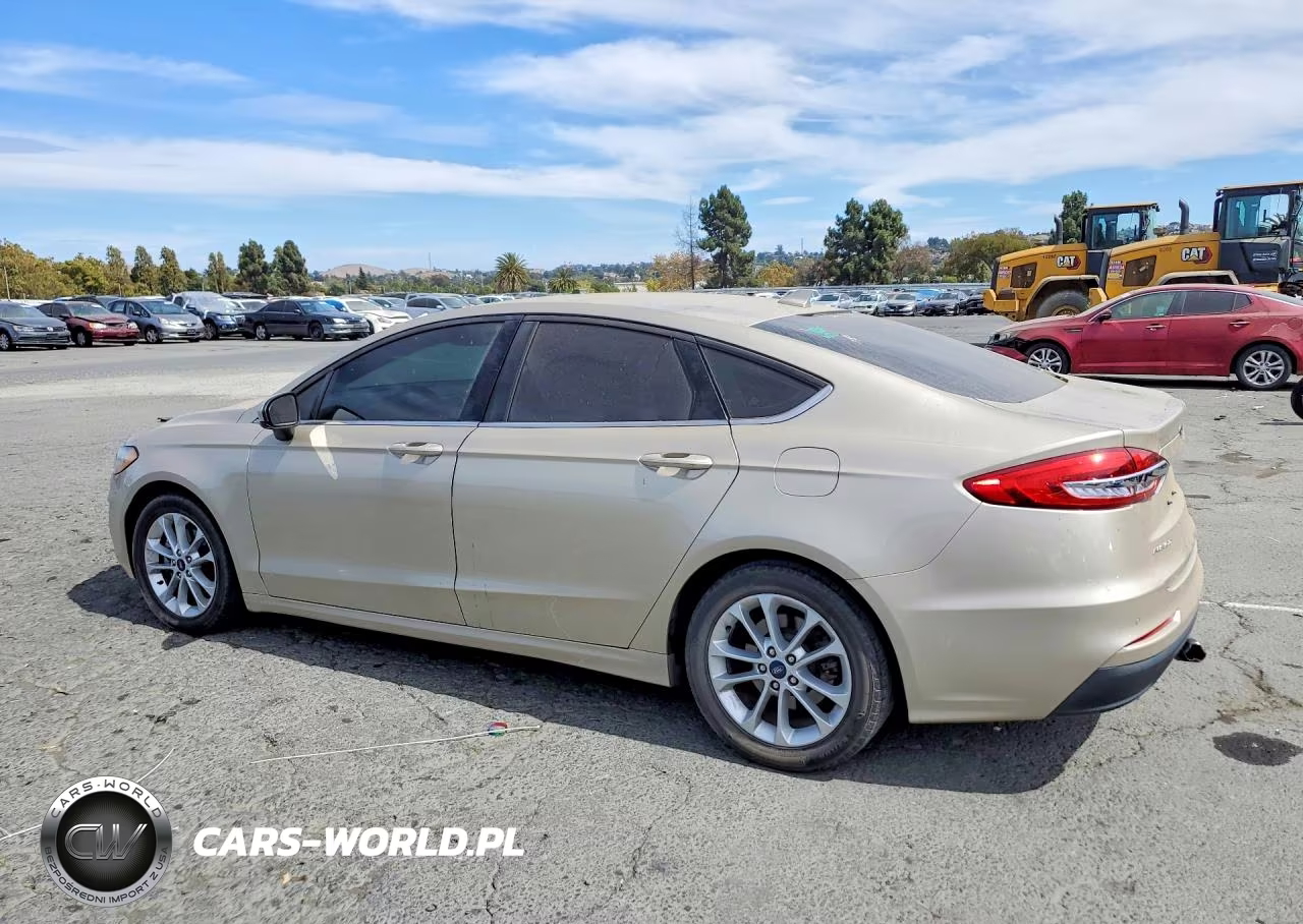 2019 Ford Fusion Se VIN:3FA6P0HDXKR152020 - 2
