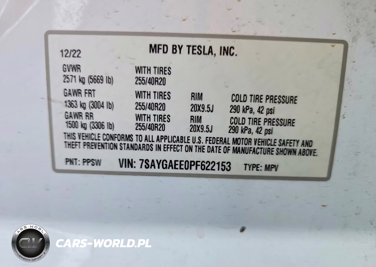2023 Tesla Model Y VIN:7SAYGAEE0PF622153 - 13