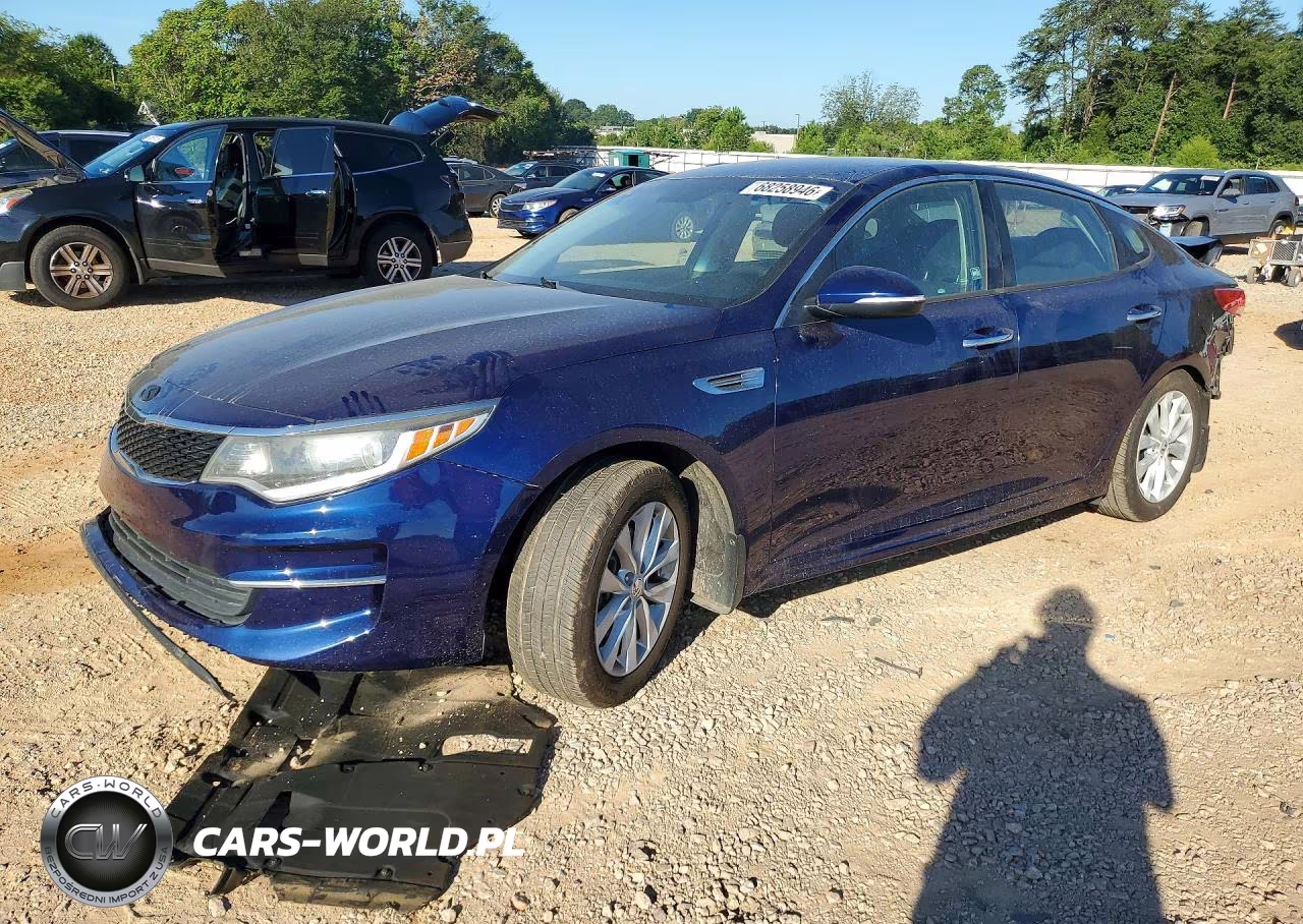 2018 Kia Optima Lx VIN:5XXGT4L30JG254407 - 1