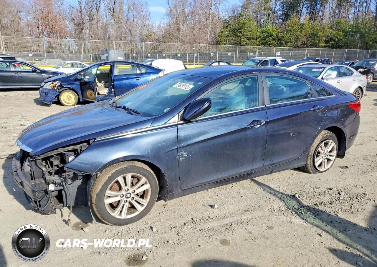2013 Hyundai Sonata Gls VIN:5NPEB4AC2DH541947 - 1