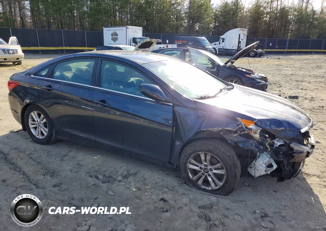 2013 Hyundai Sonata Gls VIN:5NPEB4AC2DH541947 - 4