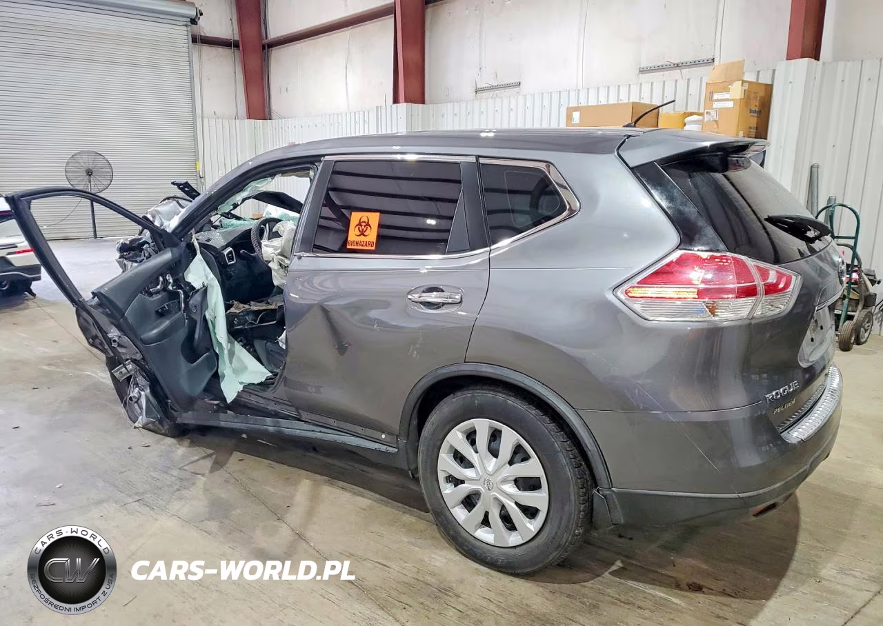 2015 Nissan Rogue S VIN:KNMAT2MT6FP506007 - 2
