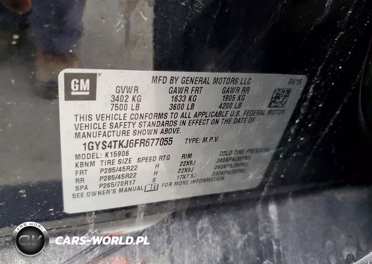 2015 Cadillac Escalade Esv Premium VIN:1GYS4TKJ6FR677055 - 13