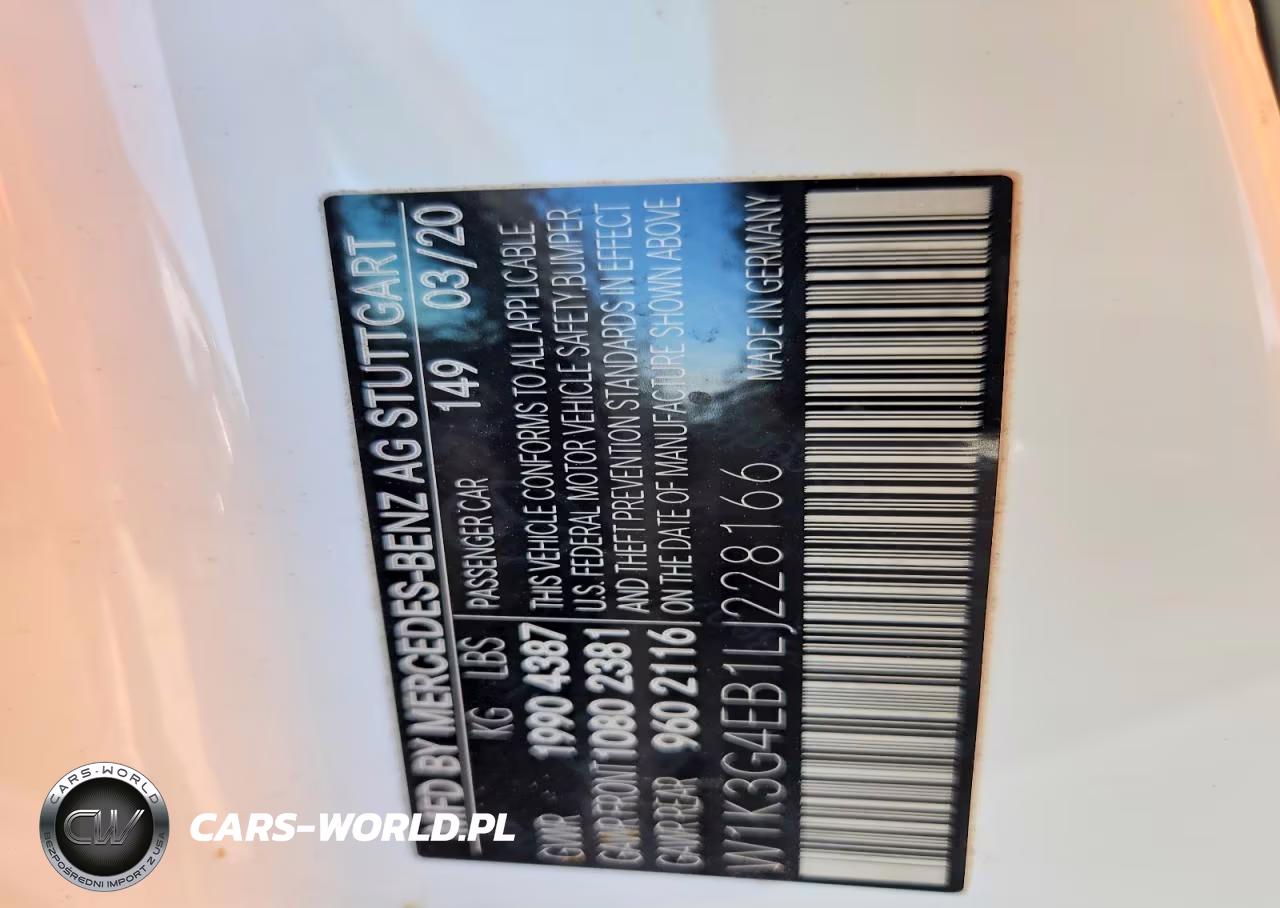 2020 Mercedes-Benz A 220 VIN:W1K3G4EB1LJ228166 - 12