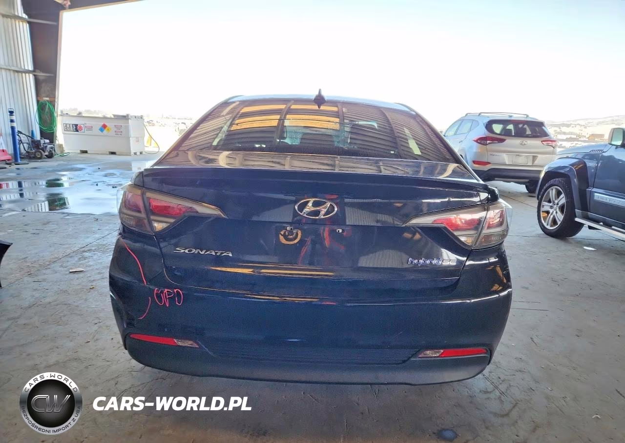 2016 Hyundai Sonata Hybrid Se VIN:KMHE24L16GA037047 - 6