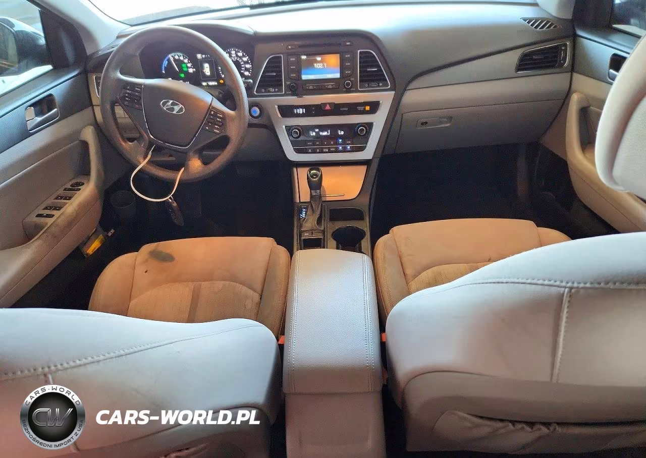 2016 Hyundai Sonata Hybrid Se VIN:KMHE24L16GA037047 - 8