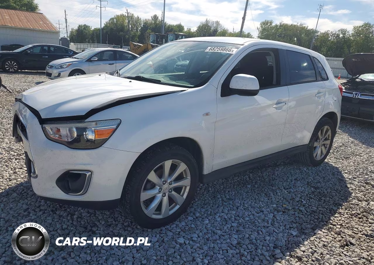 2015 Mitsubishi Outlander Sport Es VIN:4A4AP3AU5FE018212 - 1