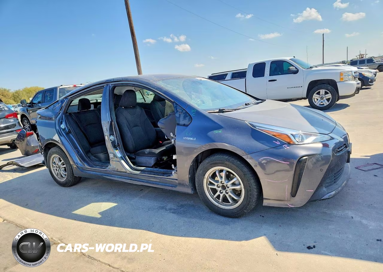 2022 Toyota Prius Le VIN:JTDKAMFU5N3181254 - 4