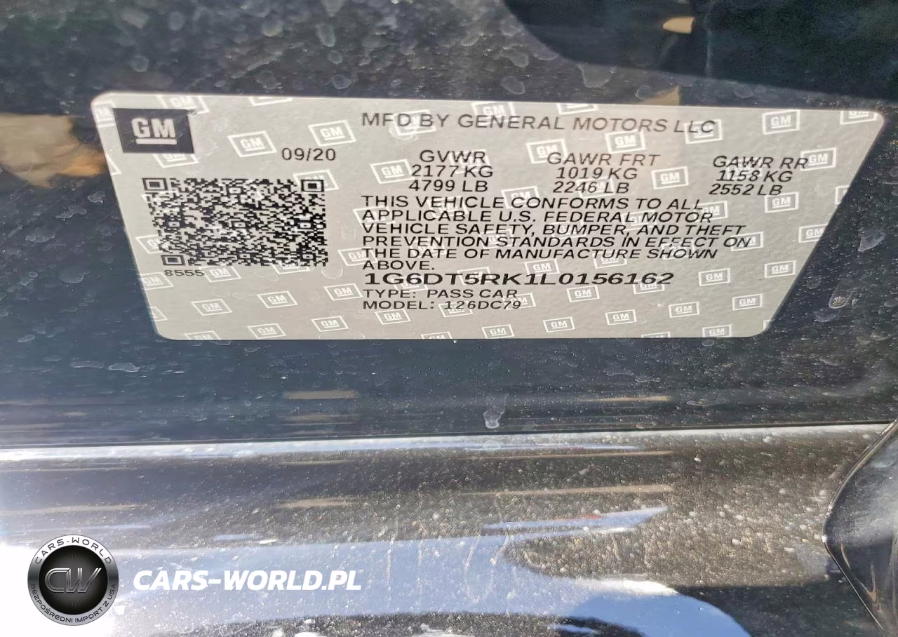 2020 Cadillac Ct5 Premium Luxury VIN:1G6DT5RK1L0156162 - 12