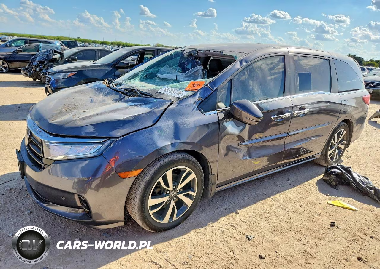 2023 Honda Odyssey Touring VIN:5FNRL6H84PB017908 - 1