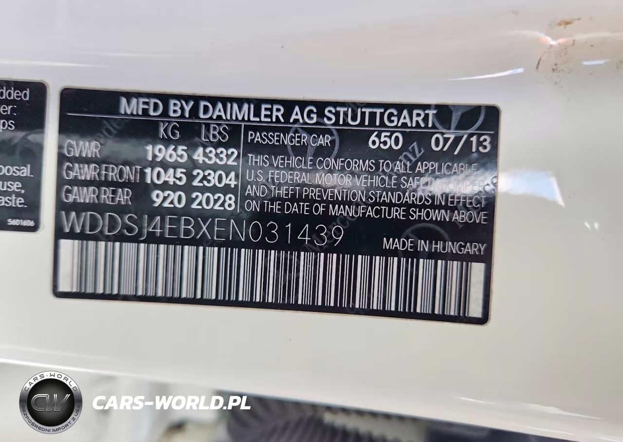 2014 Mercedes-Benz Cla 250 VIN:WDDSJ4EBXEN031439 - 12
